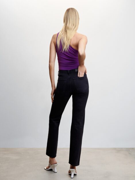 Blusa one shoulder MANGO (talla small) - Imagen 7