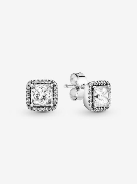 Pandora Square Sparkle earrings