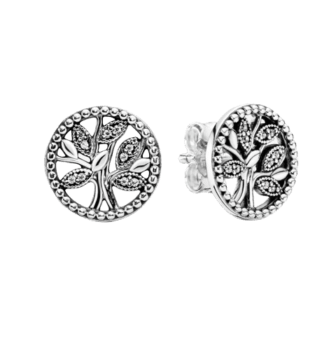 Aretes Pandora árbol de la vida - Imagen 2