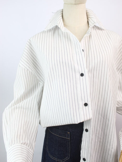 Camisa Zara oversized nueva (talla S) - Imagen 4