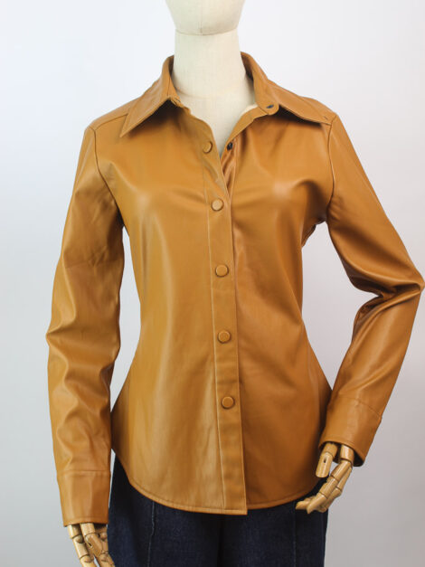 Shirt jacket veintidos by boga nueva (talla small) - Imagen 4