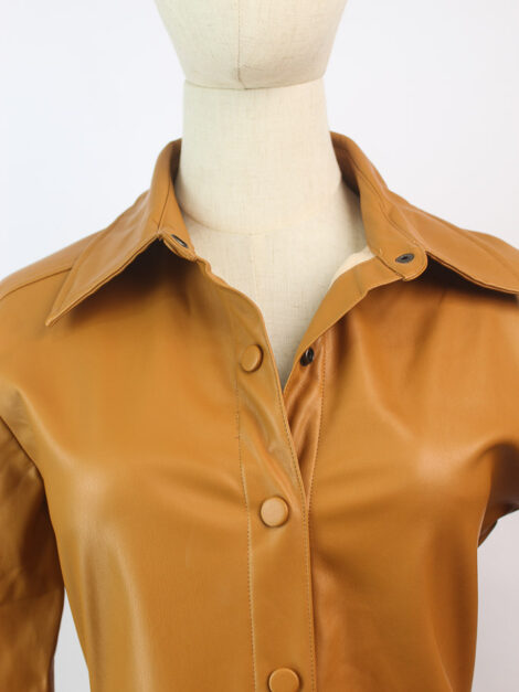 Shirt jacket veintidos by boga nueva (talla small) - Imagen 3