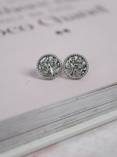 Aretes Pandora árbol de la vida - Imagen 3