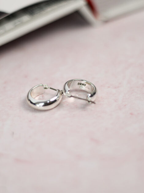 Argollas de plata DKNY - Imagen 3