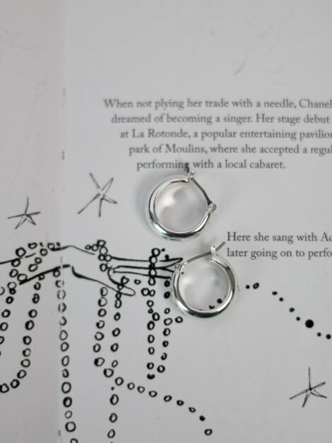 Argollas de plata DKNY - Imagen 2