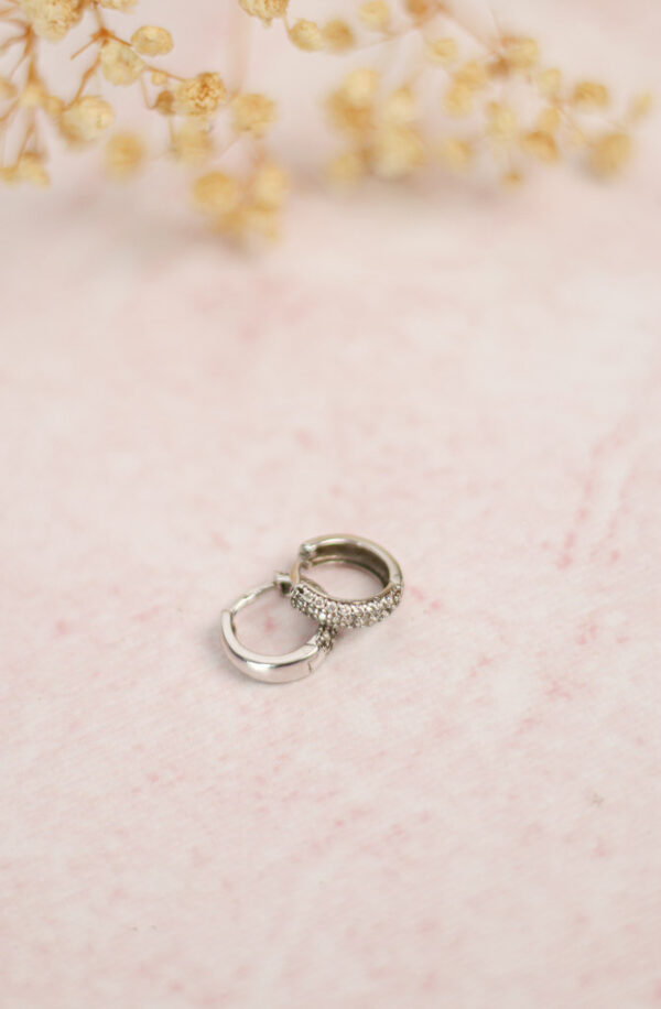 Huggies mini de plata