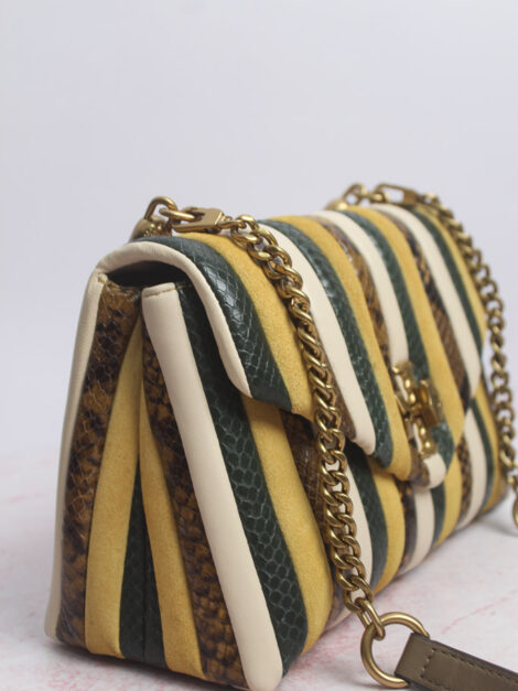 Tory Burch Kira Stripe Quilted - Imagen 10