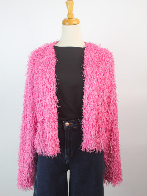 Blush Jacket With Fringe F21 (talla L parece S/M)