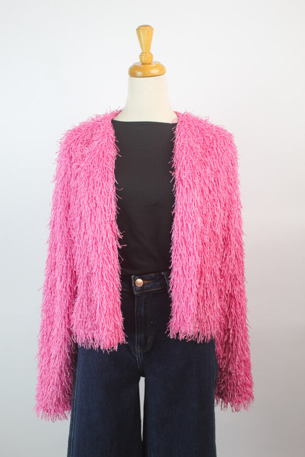 Blush Jacket With Fringe F21 (talla L parece S/M)