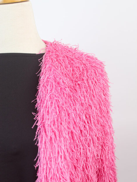 Blush Jacket With Fringe F21 (talla L parece S/M) - Imagen 3