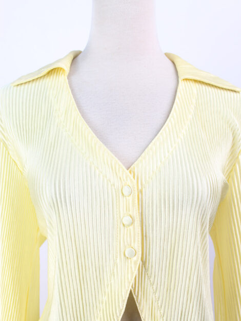 Blusa butter yellow (talla M) - Imagen 4