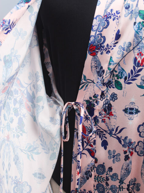 Victoria's Secret Satin Midi Robe (talla XS/S) - Imagen 4