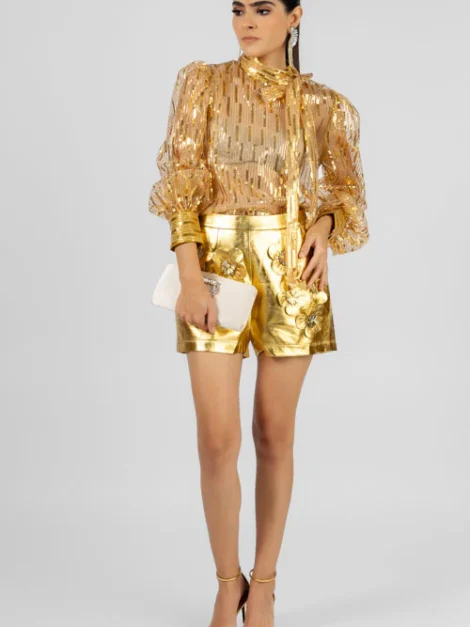 Set nuevo blusa & short (talla small)