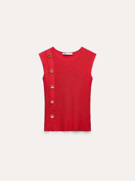 Blusa Zara nueva (talla M) - Imagen 6