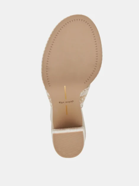 Brilah Heels Natural Multi Woven (Nuevos talla 8,5) - Imagen 5