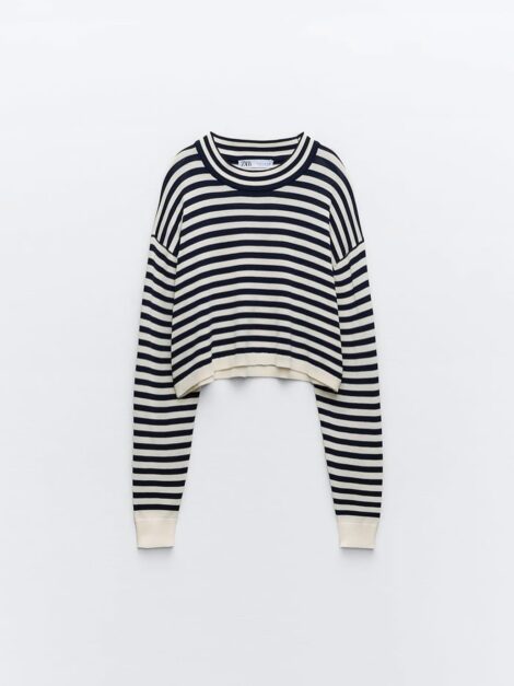 Cropped sweater Zara (talla small) - Imagen 6