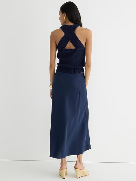 J. Crew Gwyneth Slip Skirt (talla L) - Imagen 5