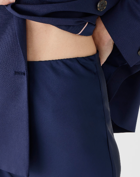 J. Crew Gwyneth Slip Skirt (talla L) - Imagen 2