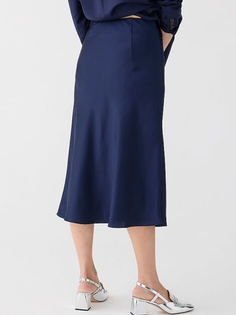 J. Crew Gwyneth Slip Skirt (talla L) - Imagen 3