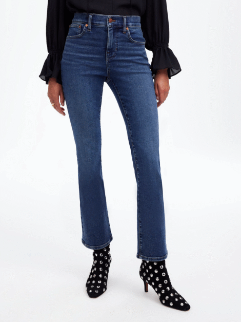 Tall Kick Out Crop Jeans Madewell nuevo (talla W28p)