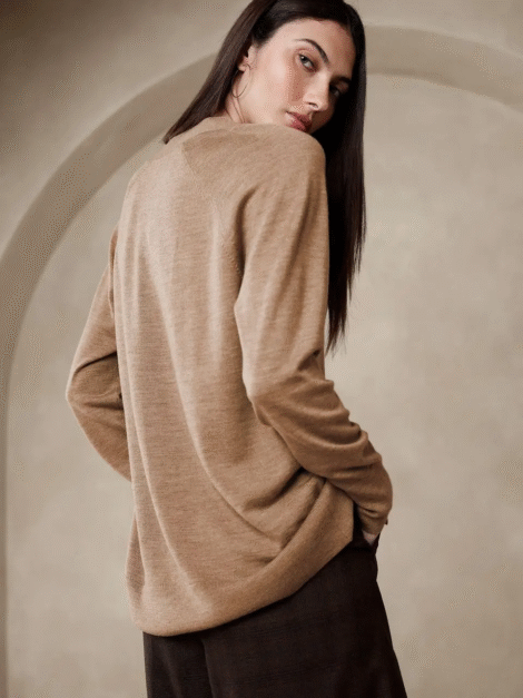 Long cardigan Banana Republic (talla small) - Imagen 3