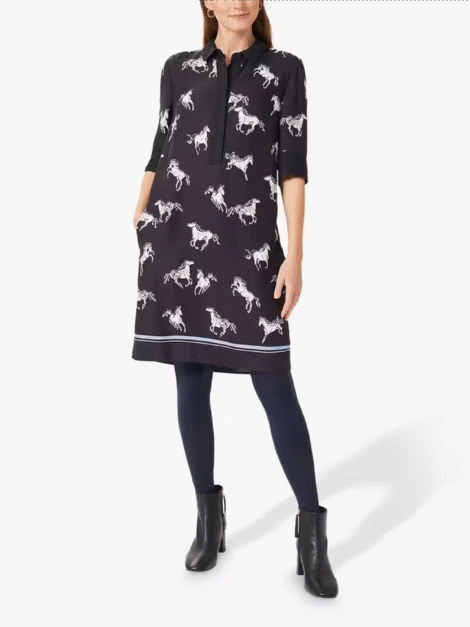 Hobbs London Marciella Tunic Dress (talla 6) - Imagen 7