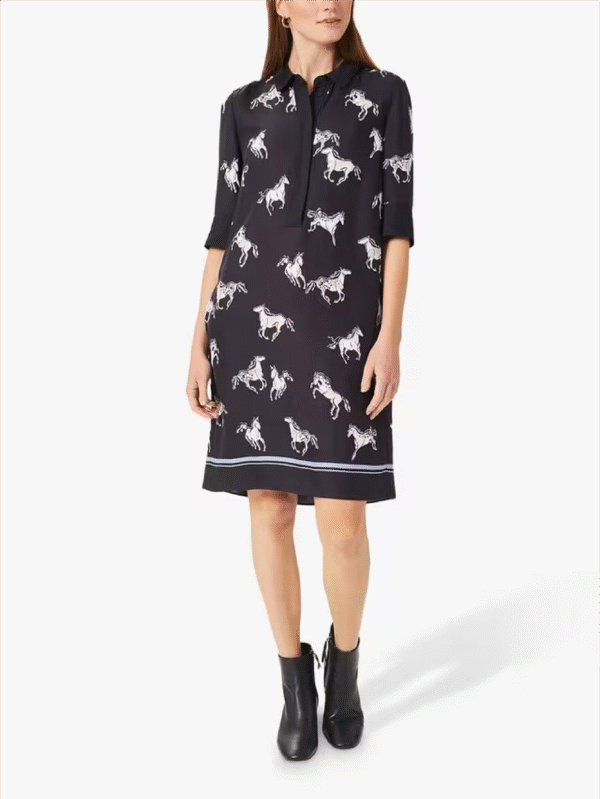 Hobbs London Marciella Tunic Dress (talla 6)