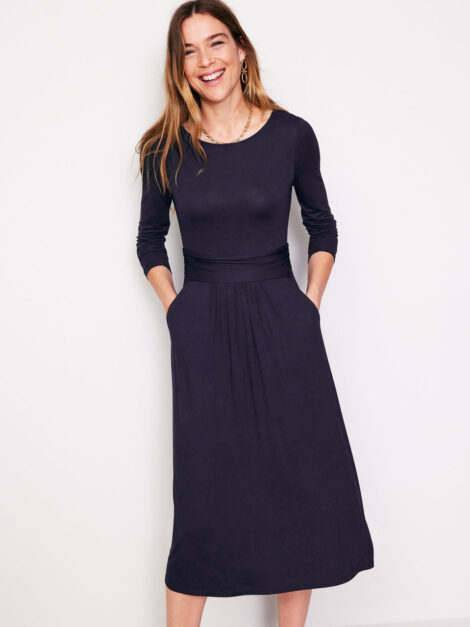 Amelie Long Sleeve Midi Dress BODEN (talla 4R)