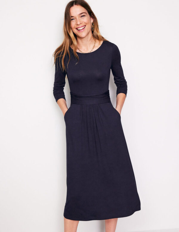 Amelie Long Sleeve Midi Dress BODEN (talla 4R)