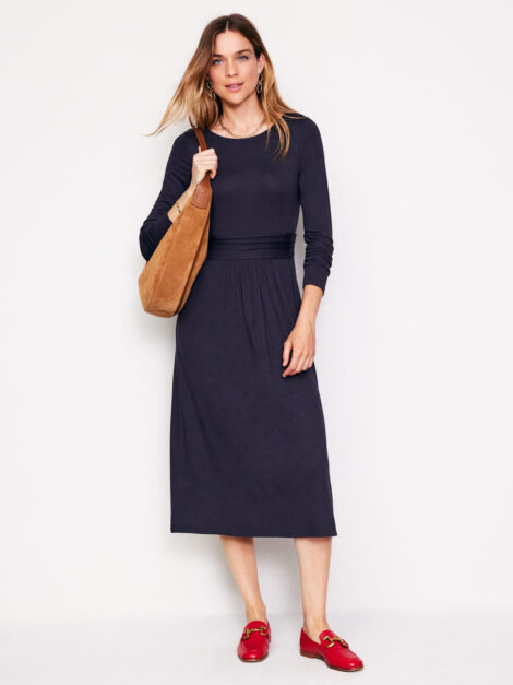 Amelie Long Sleeve Midi Dress BODEN (talla 4R) - Imagen 3