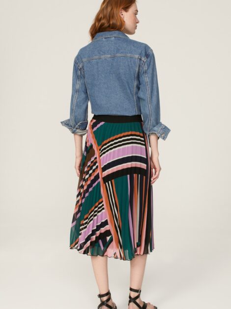 Ba&sh Pleated Mid-length Skirt (talla small) - Imagen 5