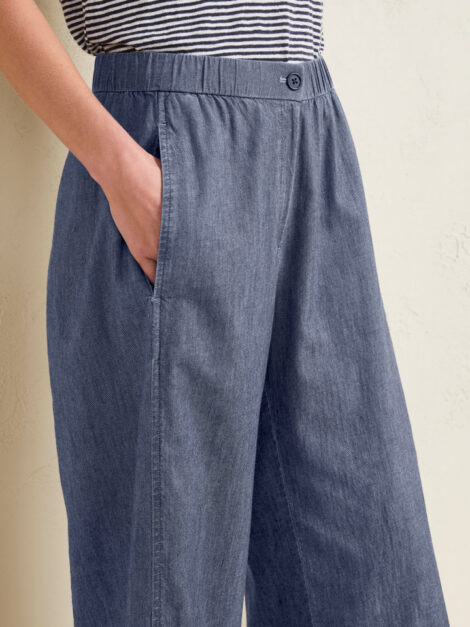 EILEEN FISHER Organic-Cotton Twill Pants (talla XS) - Imagen 5