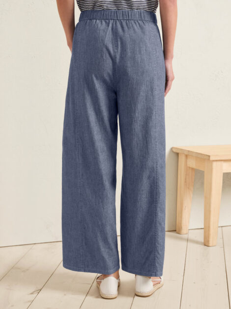 EILEEN FISHER Organic-Cotton Twill Pants (talla XS) - Imagen 2