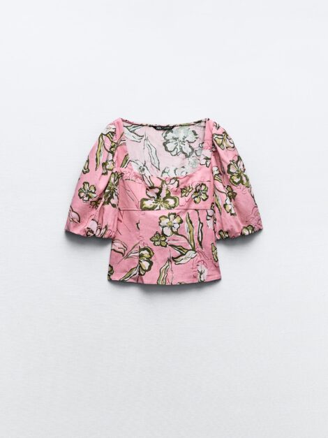 Blusa Zara (talla L parece M) - Imagen 7