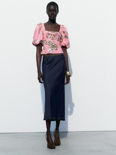 Blusa Zara (talla L parece M) - Imagen 4