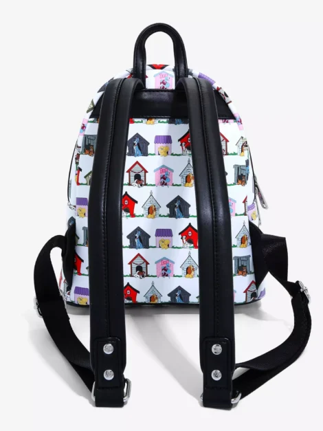 Loungefly Disney Dogs Doghouse Allover Print Mini Backpack - Imagen 4