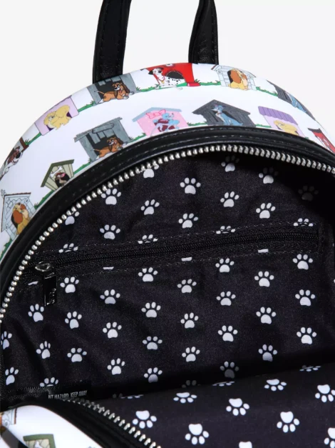 Loungefly Disney Dogs Doghouse Allover Print Mini Backpack - Imagen 5