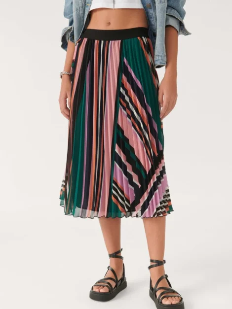 Ba&sh Pleated Mid-length Skirt (talla small) - Imagen 9