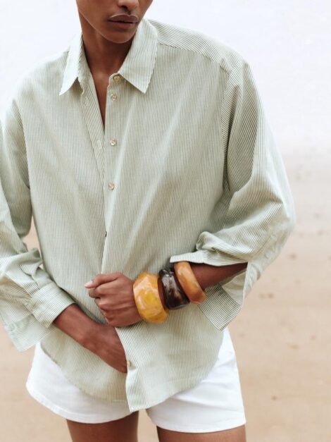 Camisa rayas Zara (talla XS oversized)