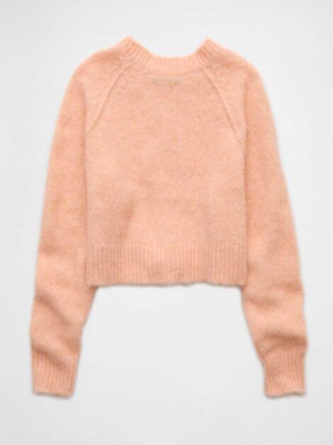 American Eagle Crew Neck Bow Sweater nuevo (talla M) - Imagen 5