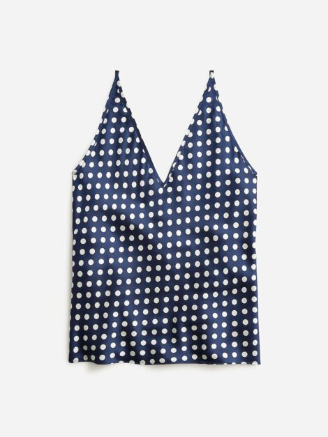 V-neck camisole in silk J.CREW (talla XS)