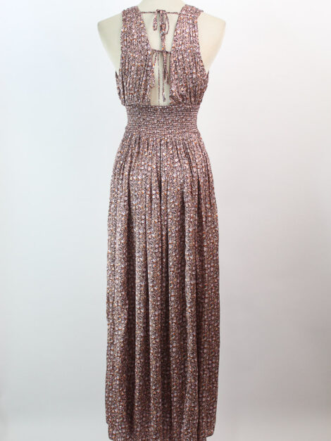 Gathered tie-back dress in mini floral J.CREW (talla 6) - Imagen 6