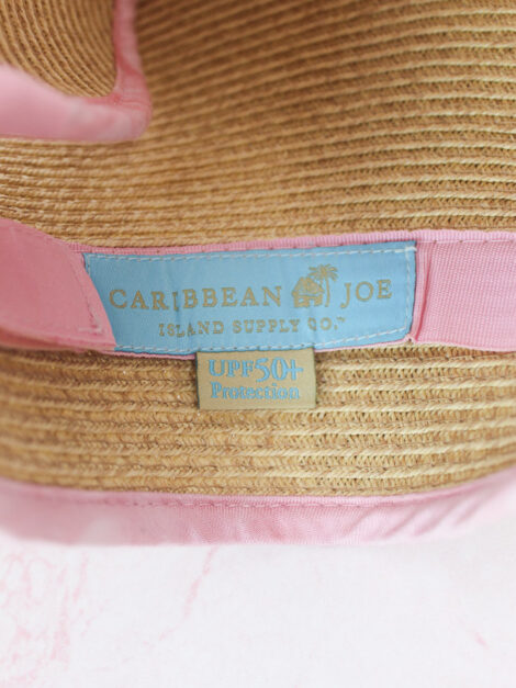 Tropical Trim Wrap Around Visor Hat - Sun 'N' Sand Hats - Pink - Imagen 6