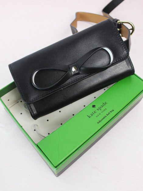 Kate Spade Bow Belt Bag in Black - Imagen 5