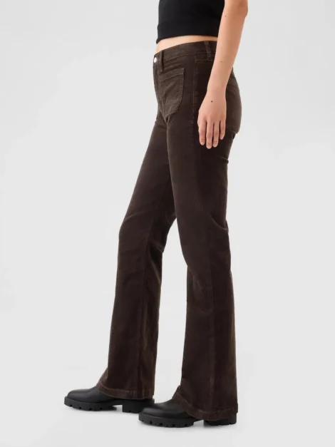 GAP High Rise Corduroy '70s Flare Pants nuevo (talla 27/4) - Imagen 5