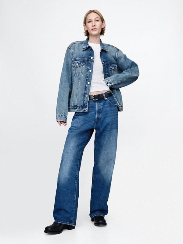Classic Icon Denim Jacket GAP (talla L)