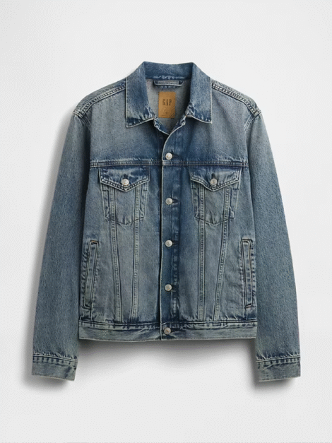 Classic Icon Denim Jacket GAP (talla L) - Imagen 2