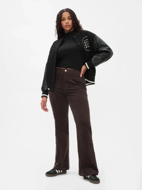 GAP High Rise Corduroy '70s Flare Pants nuevo (talla 27/4) - Imagen 3