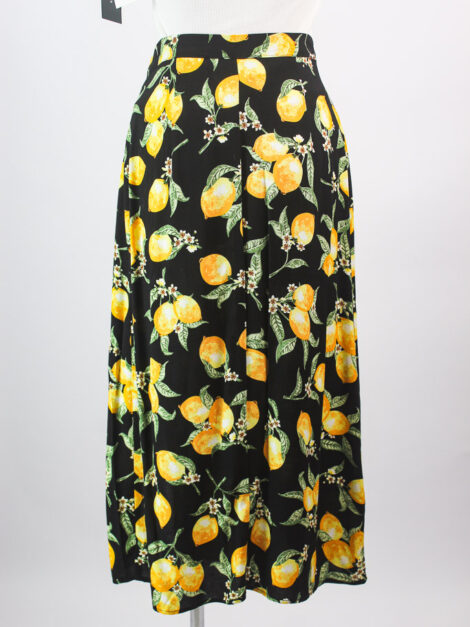 Lemon Midi skirt H&M (talla small) - Imagen 2