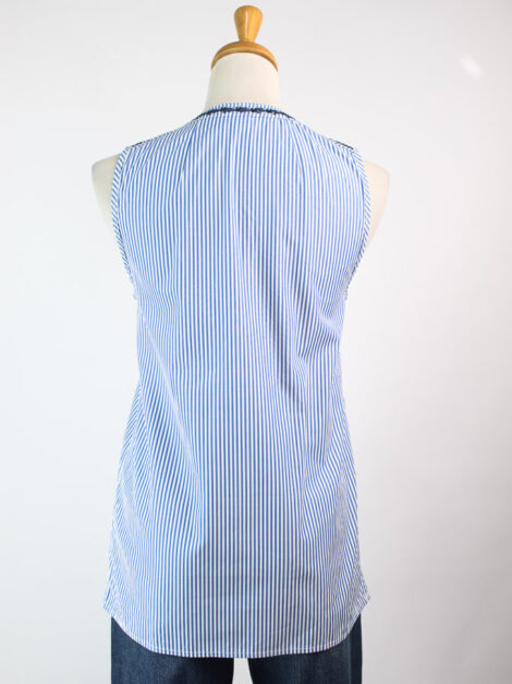 J.Crew Embroidered Striped Tank Top (talla XS) - Imagen 2